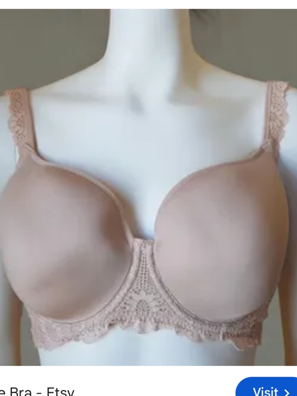 Simmons Perelee Everyday Lace-Bra - Nude